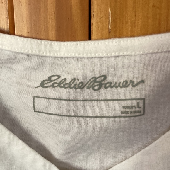 Eddie Bauer; Double thin strap top; Cream; - Picture 3 of 4